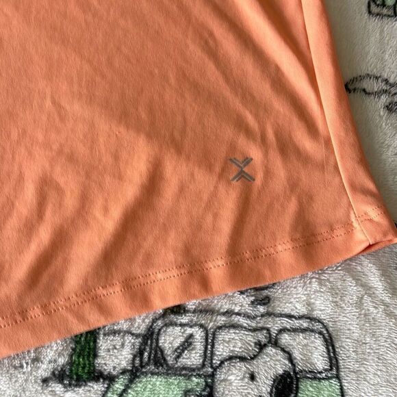xersion peach salmon womens everair essential performance tee plus size size 4X - Picture 3 of 11